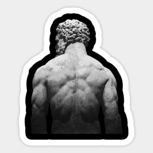 The Back Of Hercules Sticker